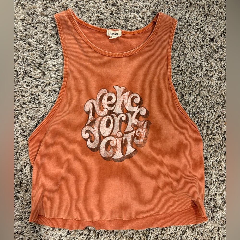 Garage Orange NYC Tank